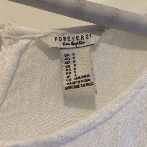 white, flowy tank top - Picture 5 of 5